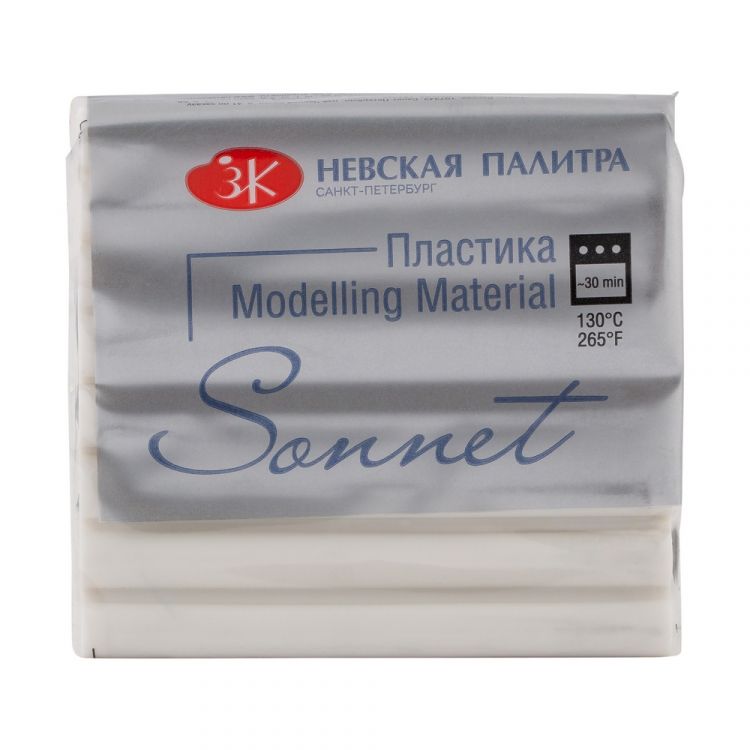 Сонет Пластика брус 56 г., белый — PalitraMastera