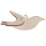 Заготовка для декора "Птичка подвесная "Ласточка" (набор 3 детали)---- фото 2 — PalitraMastera