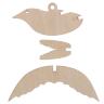 Заготовка для декора "Птичка подвесная "Ласточка" (набор 3 детали)---- фото 5 — PalitraMastera