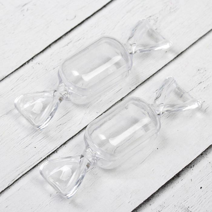 Основа для творчества и декорирования - фигура &quot;Карамелька&quot; размер 1 шт 2,5*2,5*8 , набор 2 шт  225 — PalitraMastera