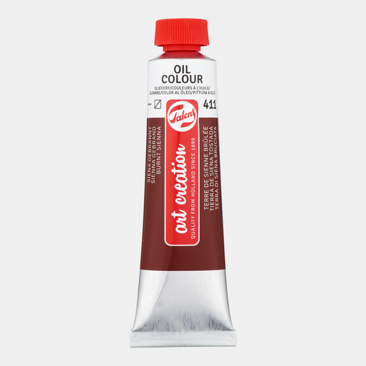 Краска масляная Art Creation туба 40мл №411 Сиена жженая — PalitraMastera