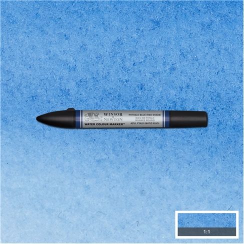 Маркер -кисточка WATER COLOUR, насыщенные цвета на водной основе, двухсторонние, — PalitraMastera