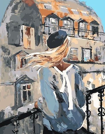 Картина по номерам GX 26979 Очарование в Париже 40*50 Эксклюзив фото 1 &mdash; PalitraMastera