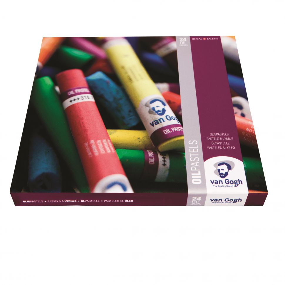 Набор масляной пастели Van Gogh Базовый 24 цвета в картонной упаковке TALENS фото 1 &mdash; PalitraMastera
