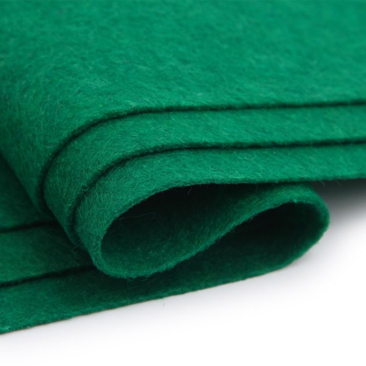 Фетр листовой мягкий, 1.0мм, 170гр, 20х30см, 10 шт/упак Astra&amp;Craft (AF850 изумрудный) — PalitraMastera