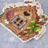 Р-458 Набор для вышивания на пластиковой канве МП Студия 'Пряничный домик'9х12см фото 6 — PalitraMastera