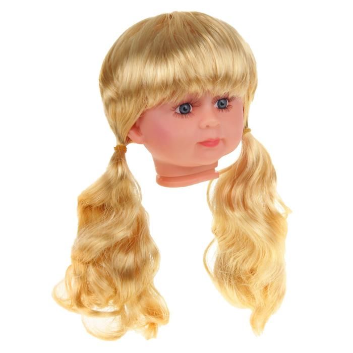 Волосы для кукол &quot;Кудряши в хвостиках с челкой&quot; размер большой , цвет Р02  2294834 — PalitraMastera