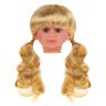 Волосы для кукол "Кудряши в хвостиках с челкой" размер большой , цвет Р02  2294834 фото 3 — PalitraMastera