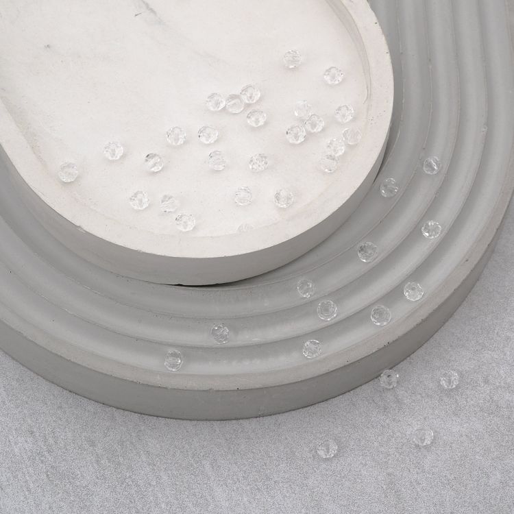 Бусины стеклянные 3*4мм, 40шт/упак Astra&amp;Craft (802 прозрачный) — PalitraMastera