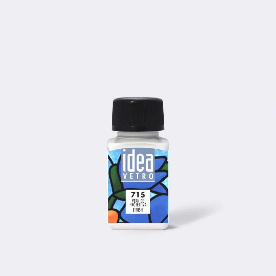 Лак защитный для красок по стеклу  Idea Vetro б.60мл фото 1 &mdash; PalitraMastera