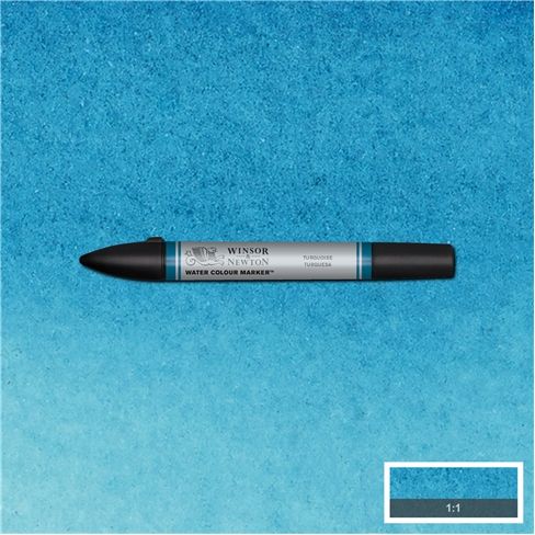 Маркер -кисточка WATER COLOUR, насыщенные цвета на водной основе, двухсторонние, фото 1 &mdash; PalitraMastera