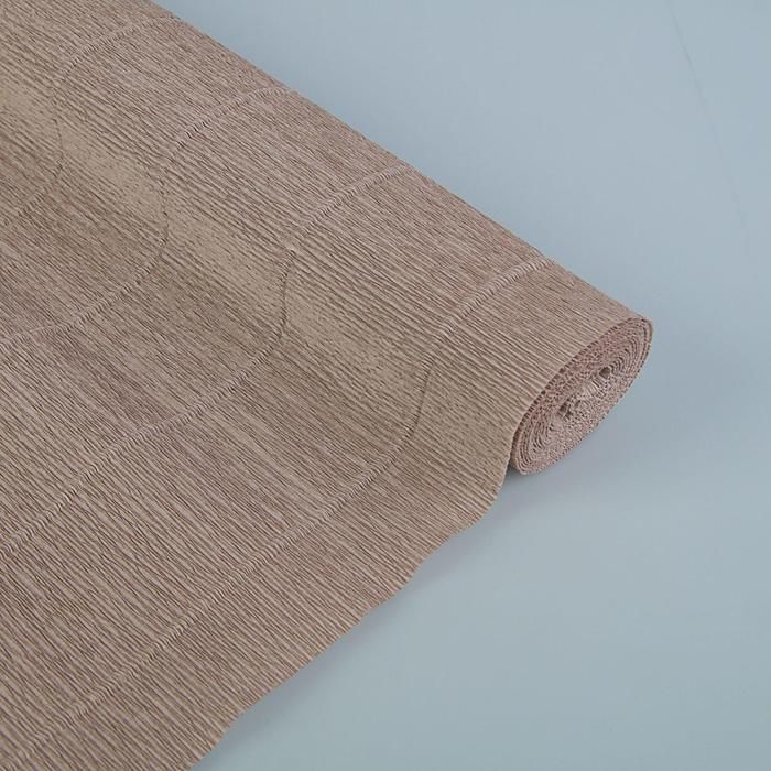 Бумага гофрированная 17E/1 светло-каштановая (каурый), 50 см х 2,5 м  2321459 фото 1 &mdash; PalitraMastera