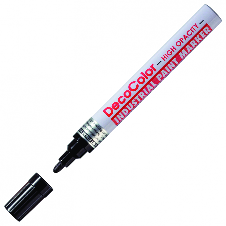 Маркер для промышленной графики 2-5мм чер.(по металлу, бетону и камню) MAR728/1 /Marvy — PalitraMastera