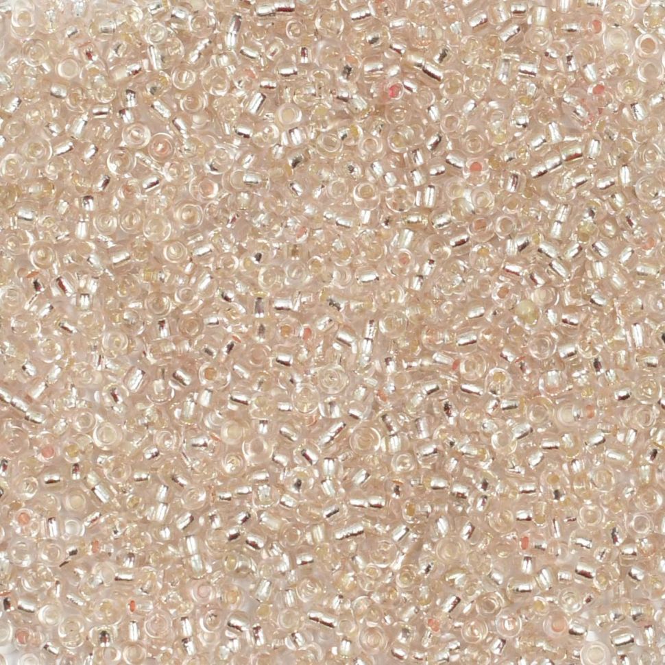 Бисер Astra&Craft 11/0, 20г (1100 Белый/прозрачный) фото 1 — PalitraMastera