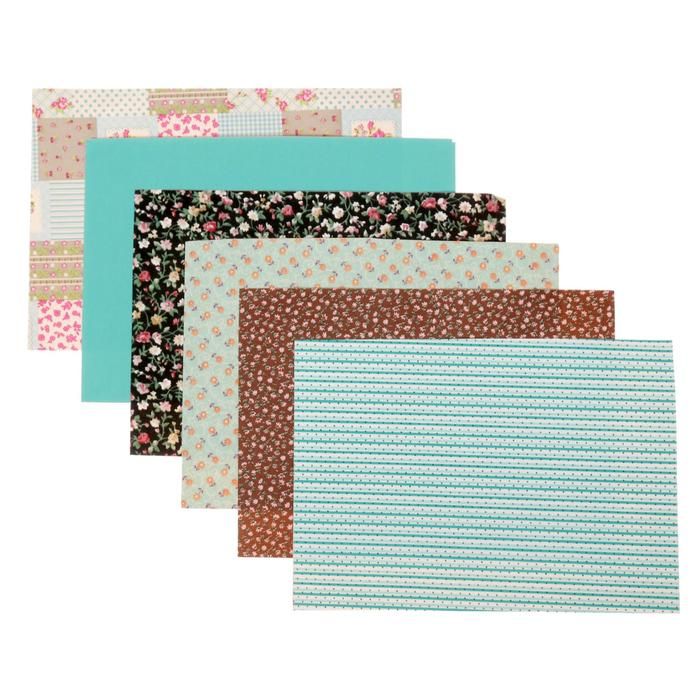 Набор самоклеящихся тканей «Краски лета», 21 х 29.5 см фото 1 &mdash; PalitraMastera