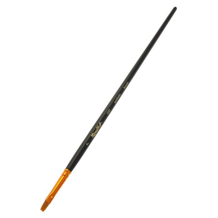 Синтетика пл. удл. черная ручка № 07 /Roubloff /1327 фото 1 — PalitraMastera