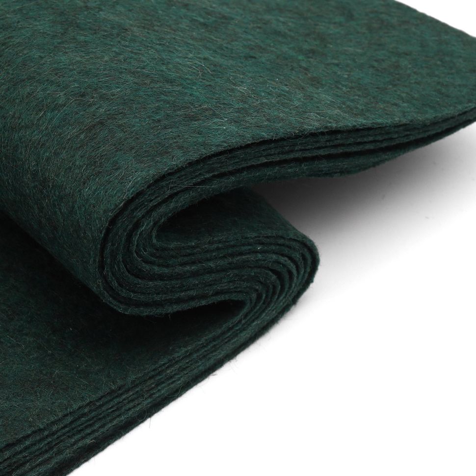 Фетр листовой мягкий, 1.0мм, 170гр, 20х30см, 10 шт/упак Astra&Craft (AF848/YF693 т.бирюзовый) фото 1 — PalitraMastera