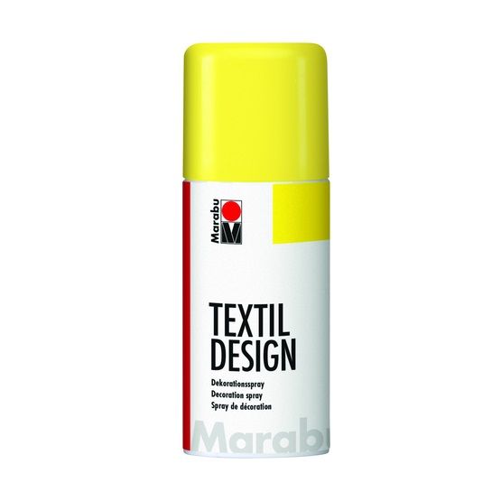 Marabu Краска по ткани в аэрозоле «Textil Design», 150 мл, желтый — PalitraMastera