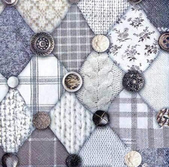 Салфетки бумажные для декупажа, 33х33 см, "Пэчворк", упаковка 20 шт. фото 1 &mdash; PalitraMastera