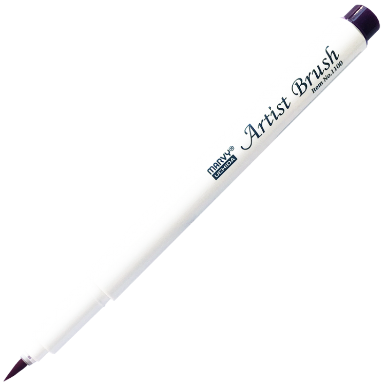 Маркер-кисть, акварельные чернила на водной основе Magenta MAR1100/20 /Marvy — PalitraMastera