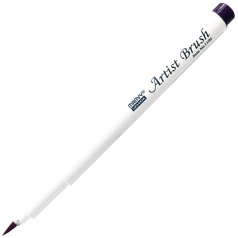 Маркер-кисть, акварельные чернила на водной основе Magenta MAR1100/20 /Marvy фото 1 — PalitraMastera