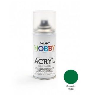 Изумрудный акрил в аэрозоли  Ghiant Hobby 150мл--- фото 1 &mdash; PalitraMastera