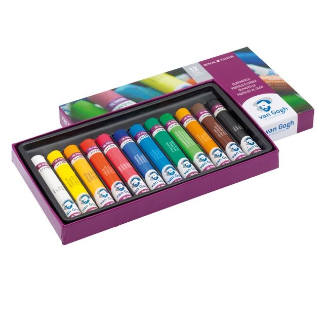 Набор масляной пастели Van Gogh Стартовый 12 цветов в картонной упаковке фото 1 &mdash; PalitraMastera