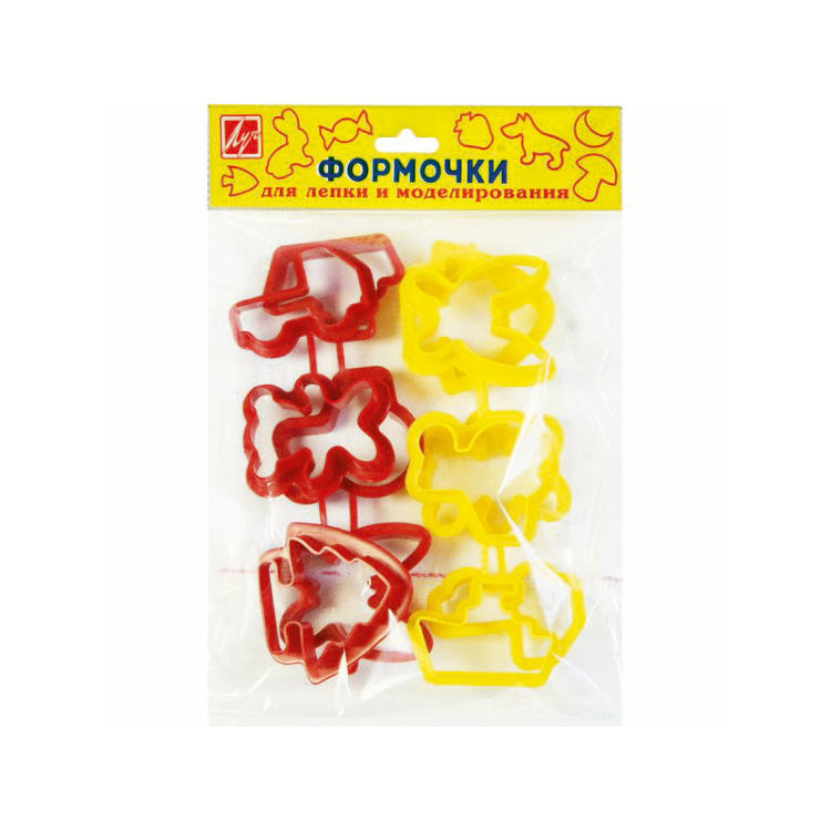 Набор формочек, 12 шт. ,ЛУЧ — PalitraMastera