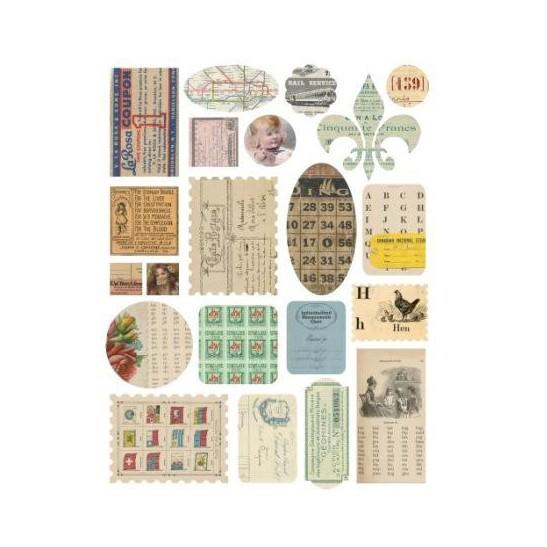 Стикеры из кардстока 21,6*30,5 см Paper Works GN379 АКЦИЯ!!!--- фото 1 — PalitraMastera