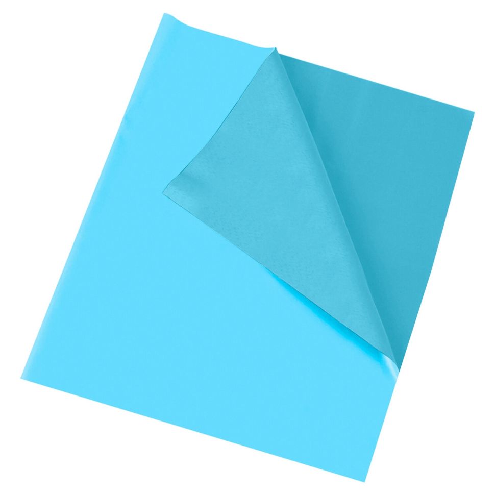 Клеёнка настольная ПИФАГОР для уроков труда, ПВХ, голубая, 69х40 см, 228116 фото 1 — PalitraMastera