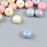 Бусины с несквозным отверстием «Сплюснутый шар. Матовый», перламутр, набор 20 г, 0.7х1х1 см фото 3 &mdash; PalitraMastera