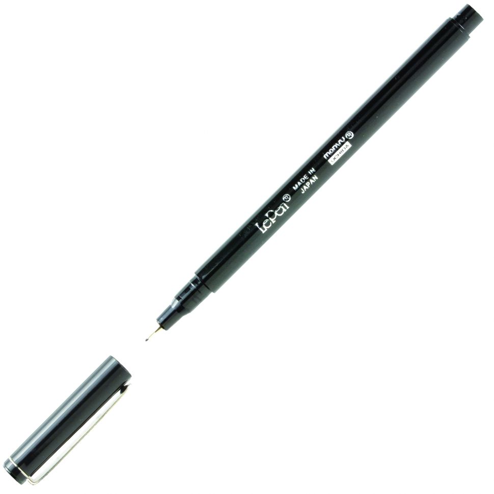 Ручка капиллярная LePen черная, 0,3 мм MAR4300/1  /MARVY фото 1 — PalitraMastera