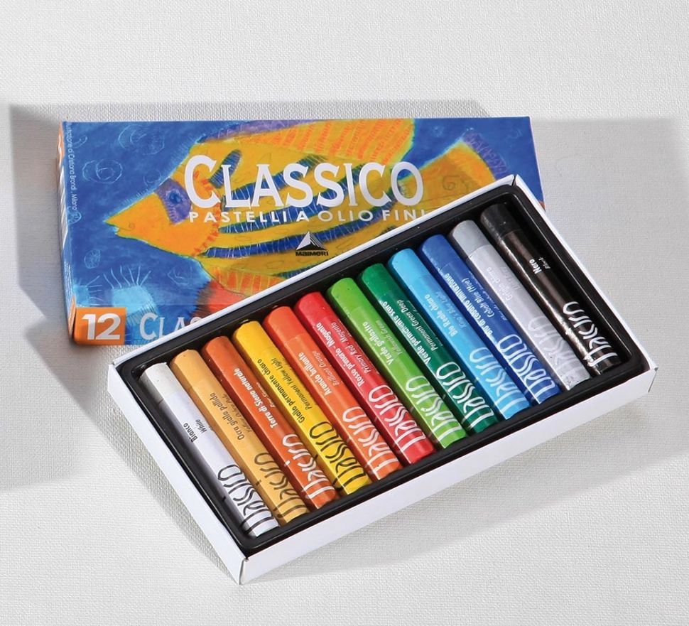 Набор масляной пастели классико 12цв фото 1 &mdash; PalitraMastera