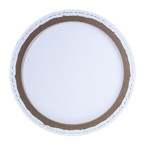 Холст на подрамнике &quot;Сонет&quot;, круглый, диаметр 50 см, 280 г/м2, 100% хлопок, акриловый грунт, среднее зерно — PalitraMastera