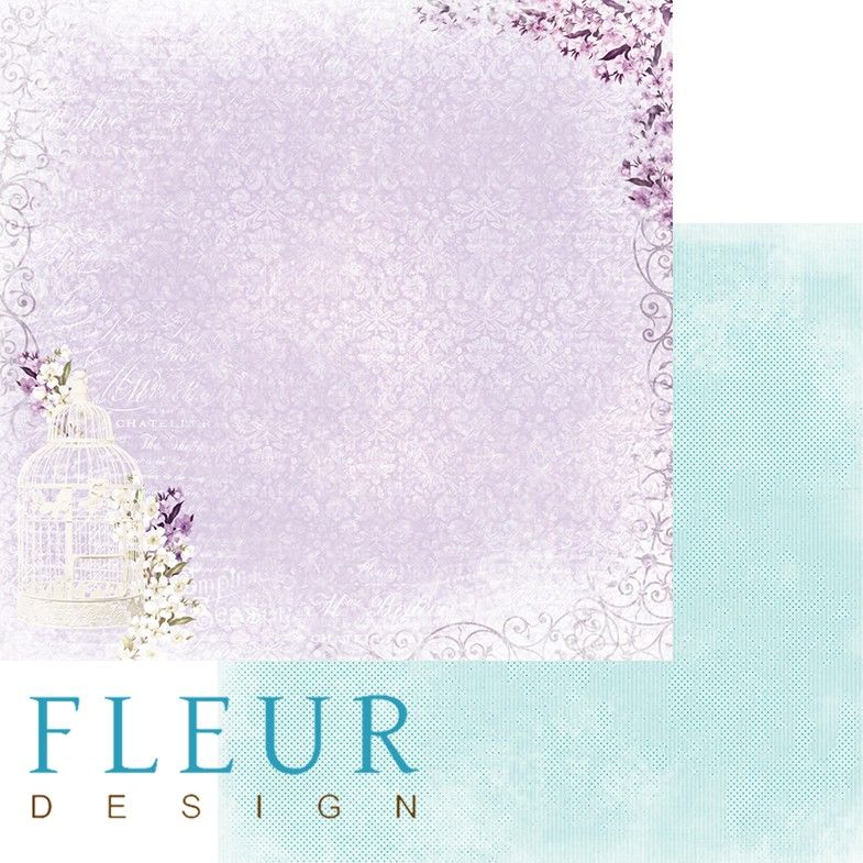 Лист бумаги для скрапбукинга "Вдохновение", коллекция "Веление сердца", 30х30, плотность 190 гр, 10 листов в упаковке, FD1005110 фото 1 &mdash; PalitraMastera