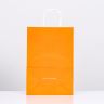 Пакет крафт «Радуга», оранжевый, 22*13*32 см, 80 г/м, 1 шт. фото 2 — PalitraMastera