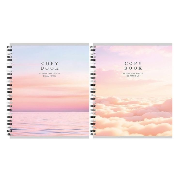 Тетрадь 96 л. А5 кл. греб. офс. Проф-пресс ПРИРОДА В НЕЖНЫХ ТОНАХ мел. карт. &mdash; PalitraMastera