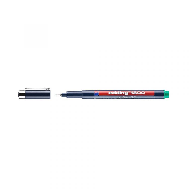 Проф. фломастер 0,5мм зеленый — PalitraMastera