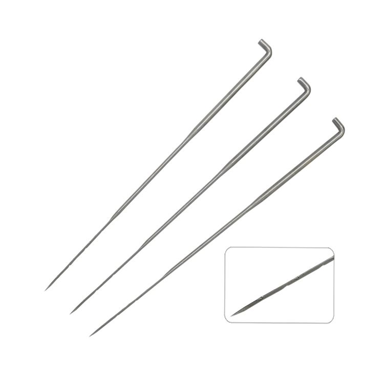 Игла для фильцев. №36 средняя 3,5'/90 (по 3 зубца на 3 ребрах) — PalitraMastera