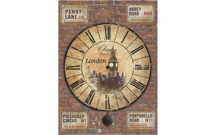 Рисовая бумага для декупажа &quot;Craft Premier&quot;, А4, 25г/м, &quot;Время в Лондоне&quot; CPD0521-1 — PalitraMastera