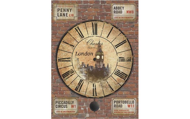 Рисовая бумага для декупажа "Craft Premier", А4, 25г/м, "Время в Лондоне" CPD0521-1 фото 1 — PalitraMastera