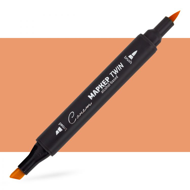 Маркер спиртовой Сонет Twin Brush, лососевый — PalitraMastera