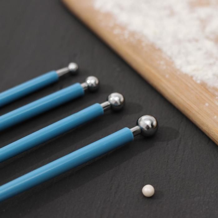 Набор для моделирования кондитерских украшений, 4 шт. 5284325 — PalitraMastera