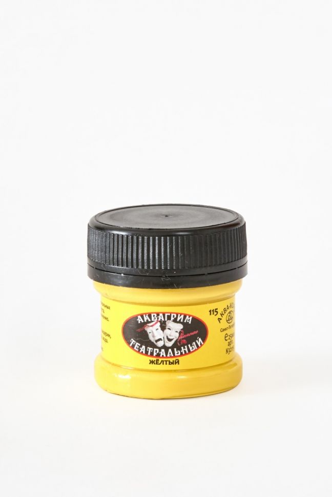 Аквагрим театральный 25мл115 желтый фото 1 &mdash; PalitraMastera