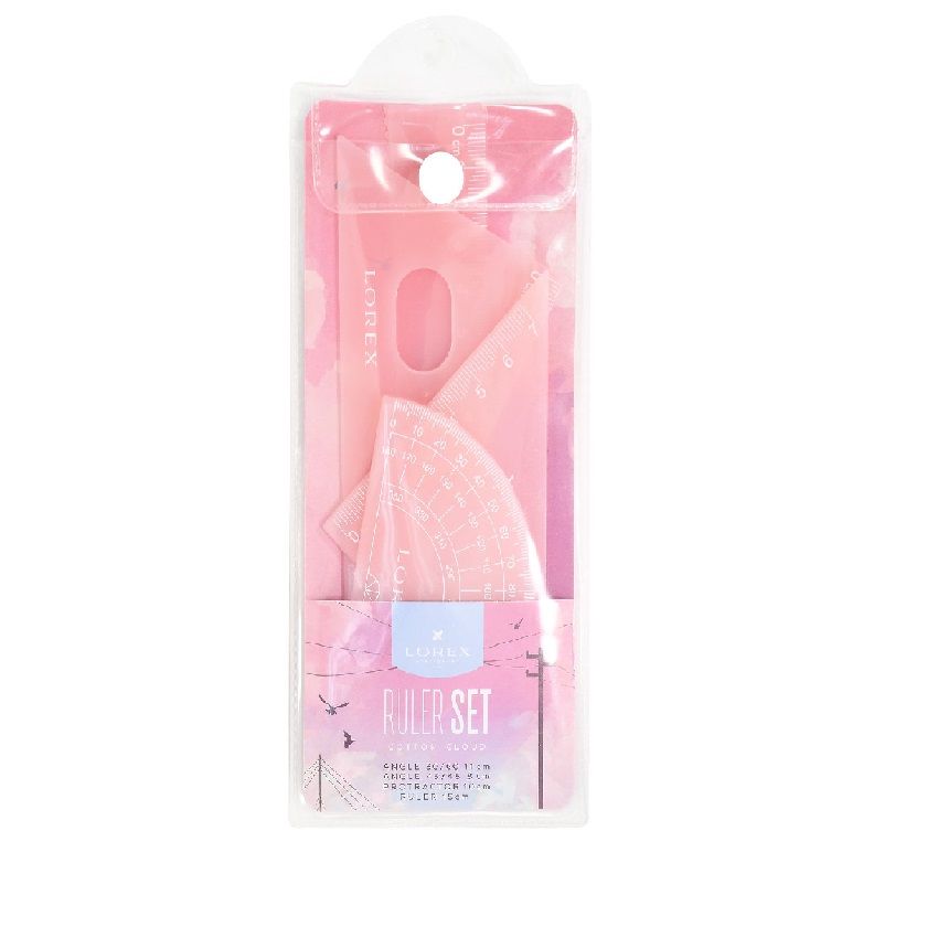 Набор геометр. LOREX SET COTTON CLOUD в чехле фото 1 &mdash; PalitraMastera