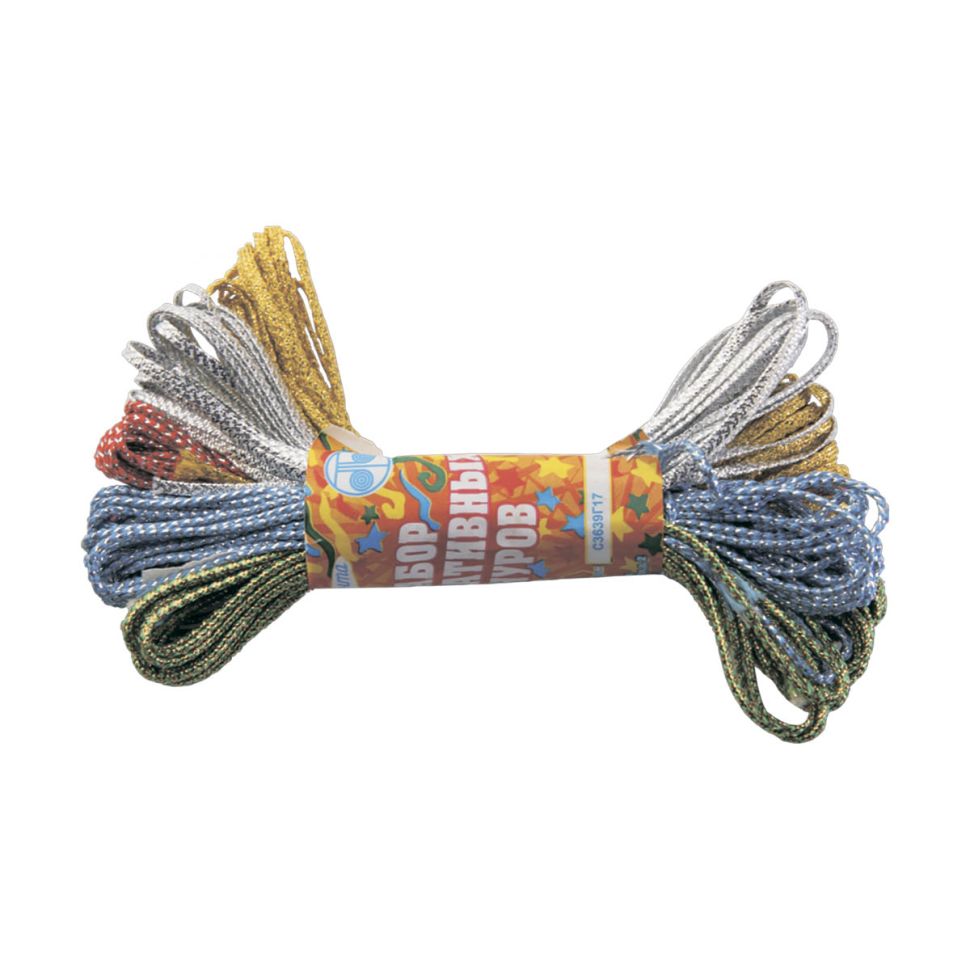 С3639 Набор декоративных шнуров мод.2 ,5шт*5м/набор фото 1 — PalitraMastera