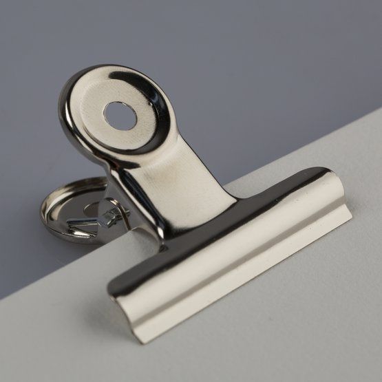 Набор зажимов для бумаги &quot;Сонет&quot;, металл, 50 мм, 2 штуки — PalitraMastera