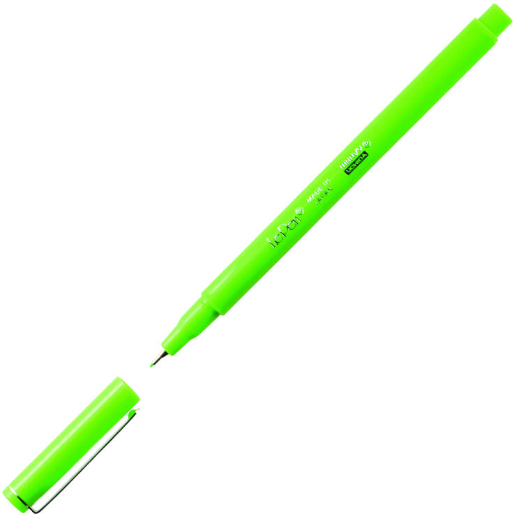 Ручка капиллярная LePen FL.GREEN , 0,3 мм MAR4300/F4  /MARVY — PalitraMastera