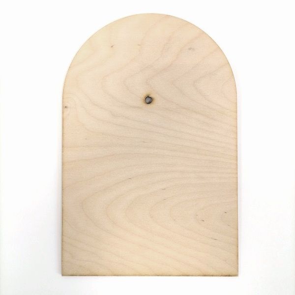 Заготовка для часов &quot;Арка&quot;,  300*200мм, фанера 3 мм — PalitraMastera