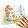 Карандаш с многоцветным грифелем ЮНЛАНДИЯ MAGIC, 1 шт, утолщенный, натуральное дерево, 181373 фото 5 &mdash; PalitraMastera
